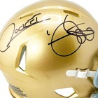 Rocket Ismail Signed Notre Dame Fighting Irish Speed Mini Football Helmet  jsa 