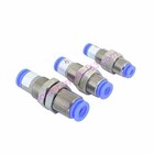 10pcs Smc Kce08-00 Pneumatic Bulkhead Tube-to-tube Adapter    kd