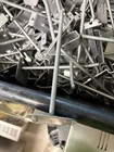 Box Of 25 New   6 Inch Zinc Peg Hooks And Price Display Holders For Slatwall