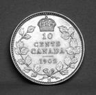 Canada 1902-h 10 Cents  Km 10  About Circulated Condition  Cleaned   pt4-32 