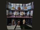 Jedi Temple Figure Display Multilevel Playset 3 75 Star Wars Hasbro Kenner
