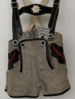 Vintage Leather German Oktoberfest Lederhosen B  varia Shorts Suede Child 7 8 98
