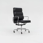 2002 Herman Miller Eames Soft Pad Executive Desk Chair W Black Leather 10x Avail