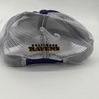 Baltimore Ravens Nfl Team Apparel Boys Youth Striped Trucker Snapback Hat New