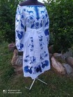 Vyshyvanka Ukrainian Embroidered Dress Peacocks