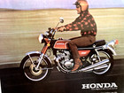 1973 Honda 350 Four Motorcycle Print Ad