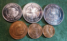 Iceland Set Of 6 Coins 1981  5 10 50 Aurar     1996  1 5 10 Kronur Free Shipping