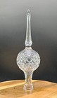 Vintage Waterford Crystal Spire Tree Topper 10 5 