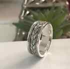 Solid 925 Sterling Silver New Spinner Band Ring Statement Handmade Ring All Size