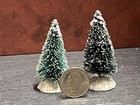 Dollhouse Miniature Christmas Trees Set 1 12 1 24 1 48 B120 2-1 2 Inch Tall