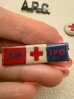 Vintage Ww Ll American Red Cross Lot Arc Ifo Oversees Ribbon Pins 1924 Badges