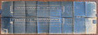 New York Central Railroad Elevation Steel Dining Cars Blueprint