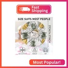 Zewurtuw Luxury Shower Cap Adjustable Reusable Double Waterproof Layer Elastic S