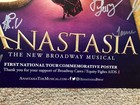 Anastasia - Signed Window Card Poster - 14x22  - Broadway Musical
