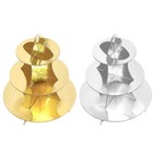 3-tier Cardboard Cupcake Treat Stand Holder Tower Display