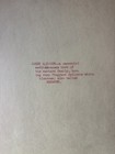 1976 Unpublished Typescript Manuscript    sweet Alyssum    Jene Daniel Psychology