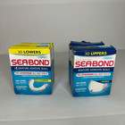 Sea Bond Denture Adhesive Wafers Uppers   Lowers - Original - 4 Boxes 20 Ct Each