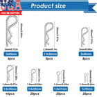 200 Pcs Cotter Pin Assortment Kit 304 Stainless Steel R Clips   Cotter Pins  13
