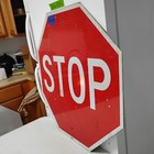Stop Sign 30  Authentic Retired Street Traffic Road Sign Lot 12-525