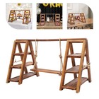 3 Tiers Wooden Dessert Stand Serving Tray Cake Stand Rack Wedding Bitthday Party