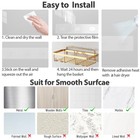 5 Pack Shower Caddy Self Adhesive Wall Storage Basket Rustproof Stainless Steel