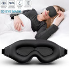 3d Travel Nylon Rope cotton Eye Mask Sleeping Soft Padded Shade Cover Blindfold