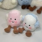 Jellycat Amusable Pair Of Earmuffs Marshmallows Charm Pink   White