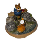 Wff Wee Forest Folk Just Ducky Special Le Pm-4 Retired Duck Figurine