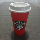 Limited Red 2018 Starbucks Reusable Cup Rare Nwot 