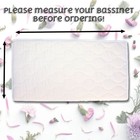 First Essentials Baby Bassinet Cradle Mattress Rectangle 15 X 33 Foam Waterproof