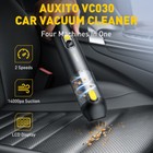 4 In Auxito 1 Rechargeable Handheld Car Mini Vacuum Cleaner Air Blower Wireless
