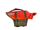 Outward Hound Ripstop Dog Life Jacket Extra Small 5-15 Lbs Orange Gray