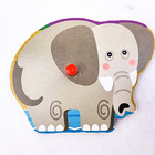 Circo Wooden Peg Puzzle 2009 Jungle Animals Tiger   Elephant Replacement Pieces