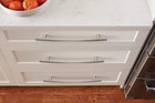 Amerock Cyprus 10-1 16 Inch  256mm  Center-to-center Satin Nickel Cabinet Pull