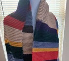 New Hand Knitted Dr  Doctor Who Season 12 Scarf   144  Long  Wool Blend