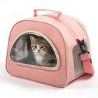 Breathable Pet Carrier Bag Portable Comfort Handbag Tote For Small Dogs   Cats