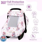 Car Seat Cover Baby  Hnhuaming Infant Car Seat Covers Canopy For Baby Girl Bo