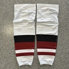 Adidas Nhl Phoenix Coyotes Game Pro Stock Socks Mens Size Xl Team Issued Mic
