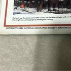 Indians Of South American 1982 Vintage National Geographic Map Bx