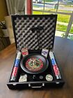 Vintage Roulette Wheel With Case  Chips  Cards 16x16
