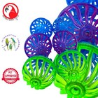 2012 6 X 1  Bird Foot Toy Ball Cockatiel Parakeet Toys Cage Parrot Cat Parrotlet