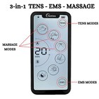 Tens Unit Muscle Stimulator     24 Massage Modes  Touchscreen Ems Device  Du