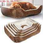 Dog Bed Cat Beds Fleece Plush Puppy Cushion Sleeping Basket Warm Pet Nest S-xxl