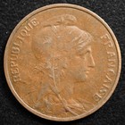 France 5 Centimes 1917  Coin  Inv g572