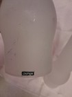 Vintage Frosted Glass Chimney Flue Shade For Oil Lamp Made In Japan Lot Of 2