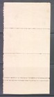 India Orchha 1935 1re Mnh Error Imperf Between   Mis Perf Block Of 6 Stamps 