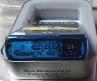  Cool  Retired  Blue Chrysler Pt Cruiser Zippo 20788 Lighter Original Box   Tags