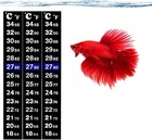 3 Pcs Fish Tank Thermometer Sticker Aquarium Temperature Strip Sticker