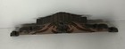 Stunning Antique Carved Wooden Pediment Over Door Two Toned Grapes Architectural