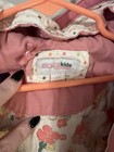 Genuine Kids From Oshkosh Girls Pink Hooded Lined Zip Coat Pockets 2t